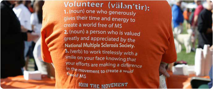 Walk MS Volunteer